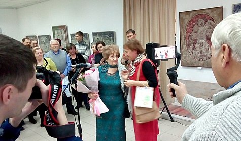 Открылась юбилейная выставка Аллы Васильченко 